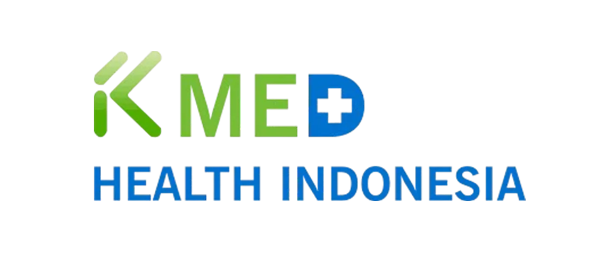 Logo K Med Health Indonesia - Klien Jadi 3D