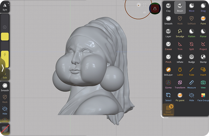 Hasil design karakter 2 3D untuk event PT Oentoek Anak Dunia